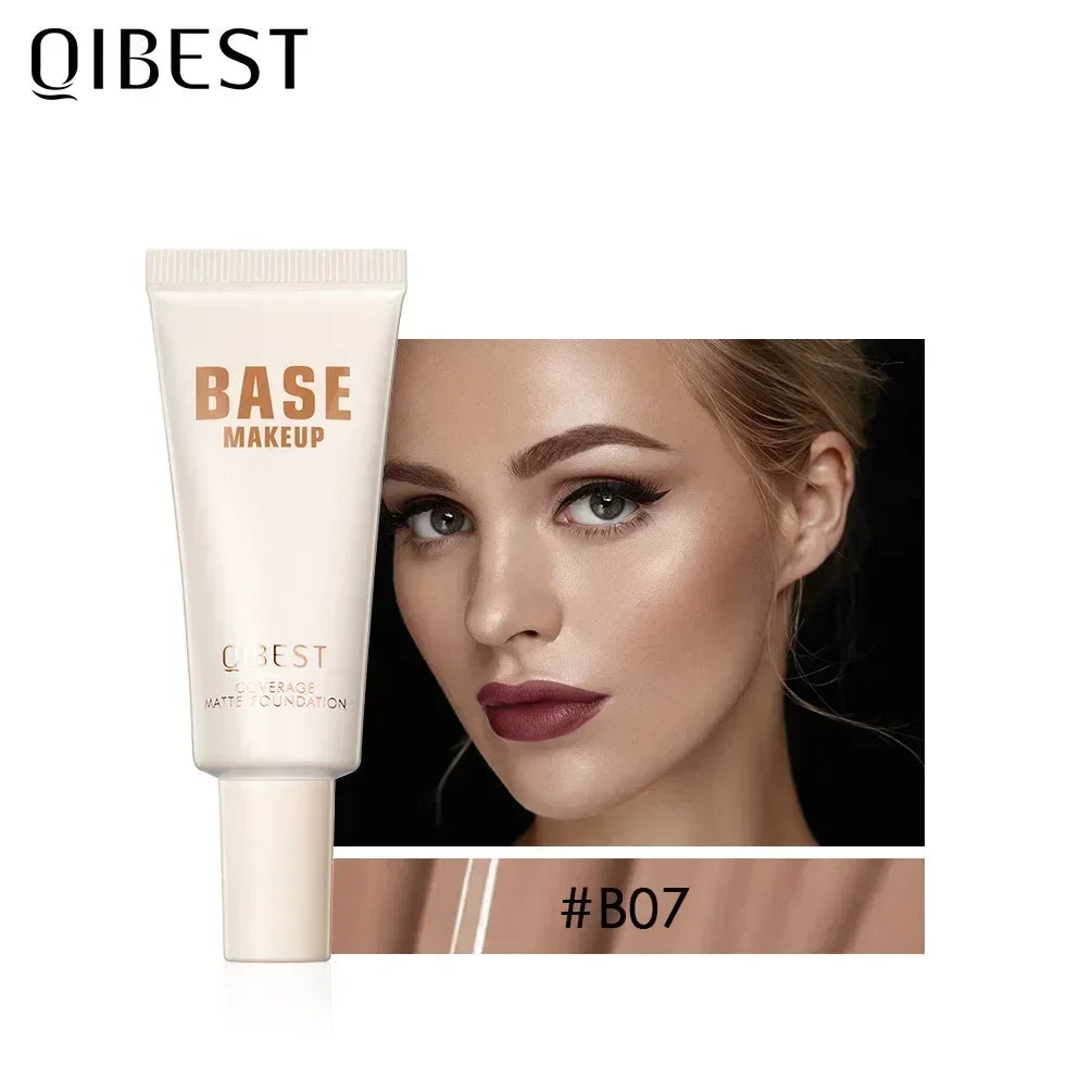 QIBEST Liquid Foundation – Long-Lasting Oil Control