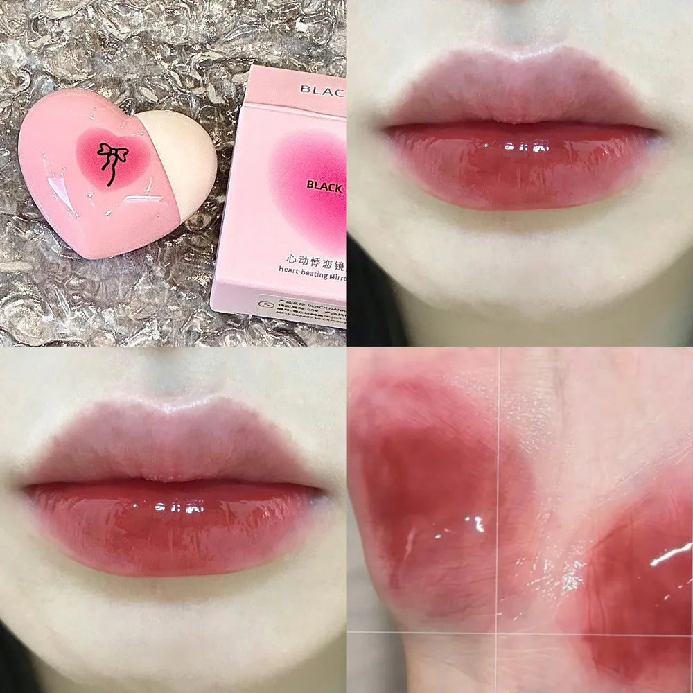 Black Nana Lip Gloss – Heart Shaped Lip Glaze