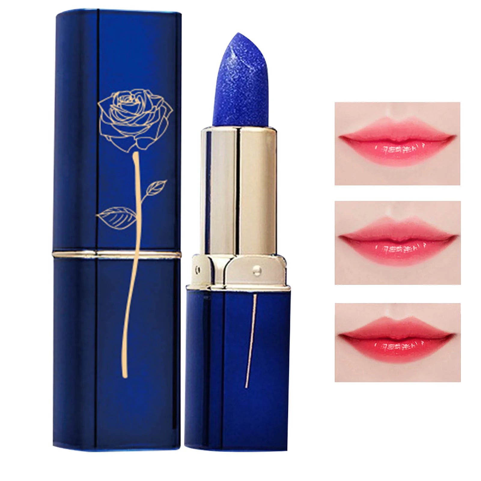 Color Changing Lipstick – Waterproof,  Moisturizing