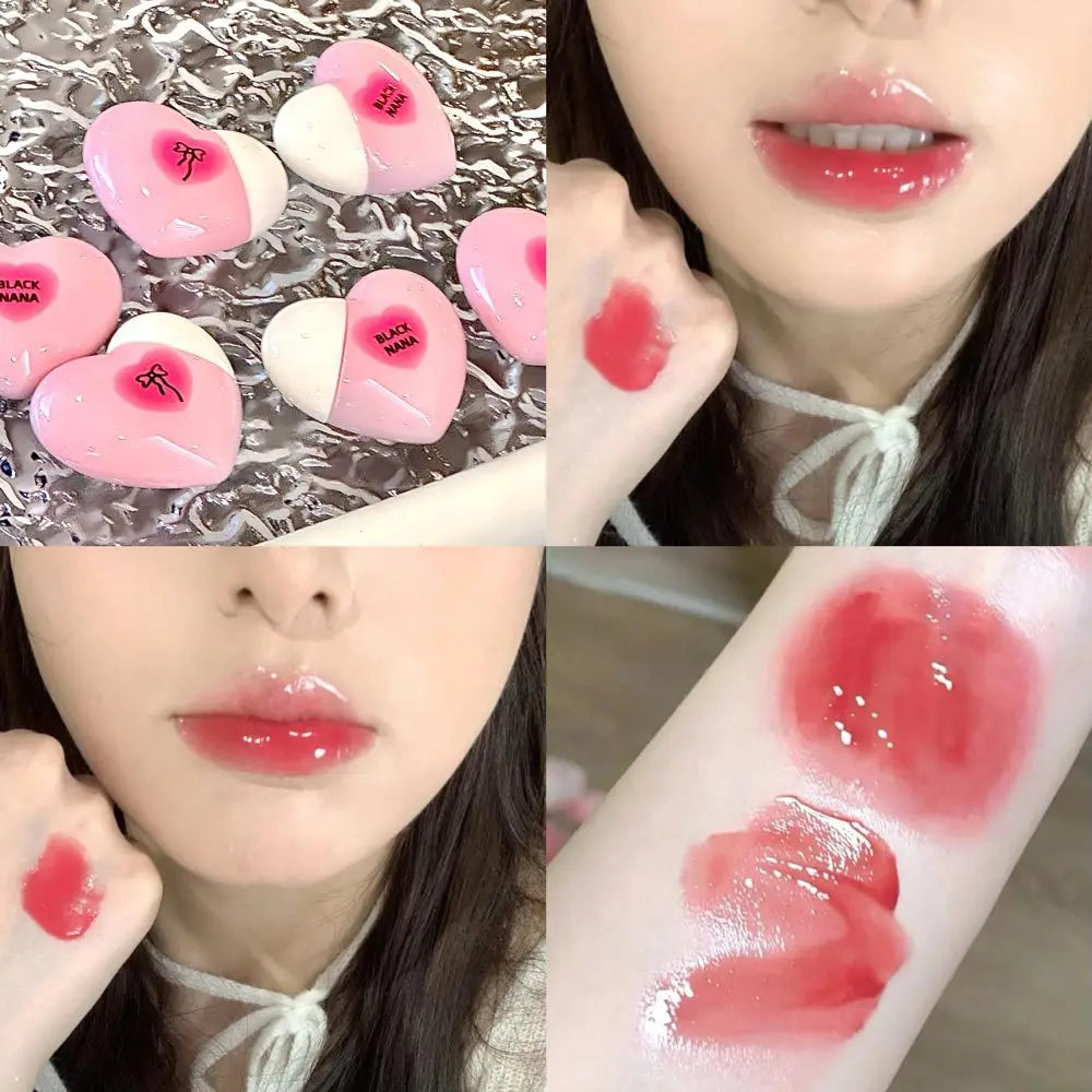 Black Nana Lip Gloss – Heart Shaped Lip Glaze
