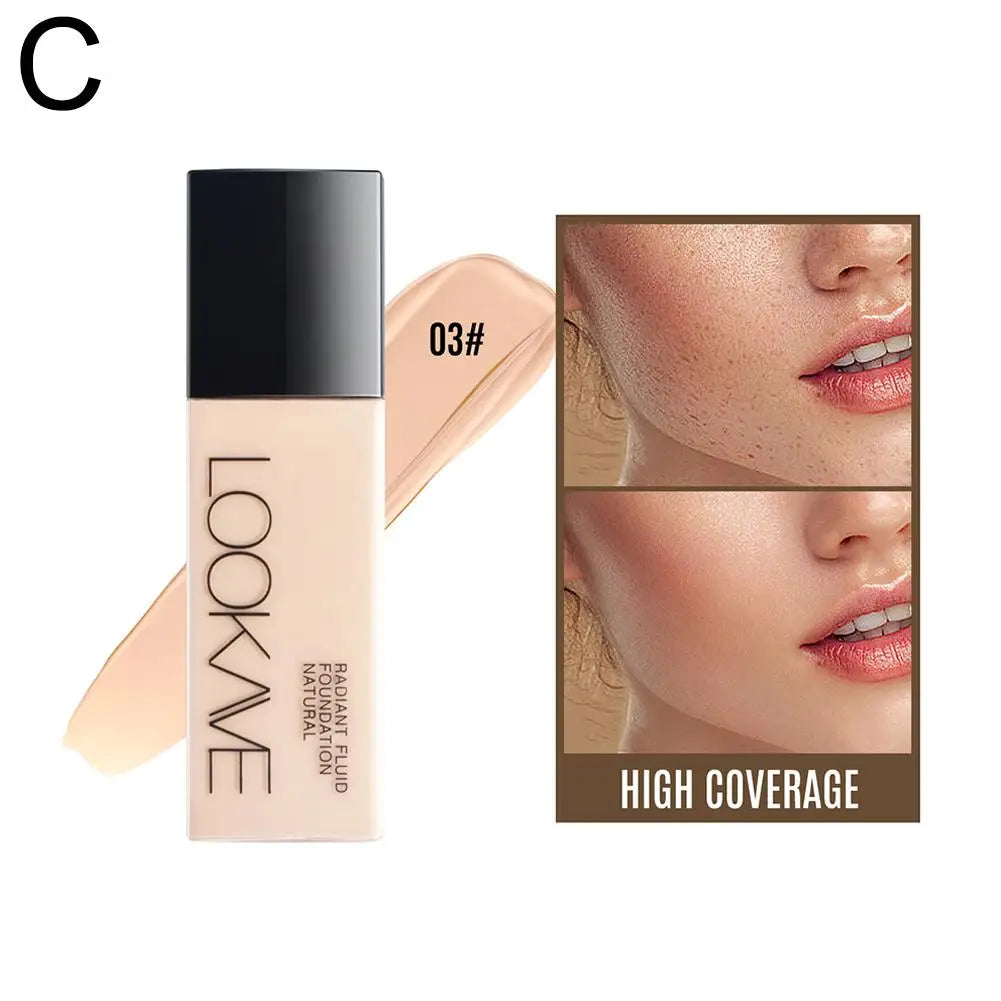 LOOKAVE Liquid Foundation –  Matte & Moisturizing