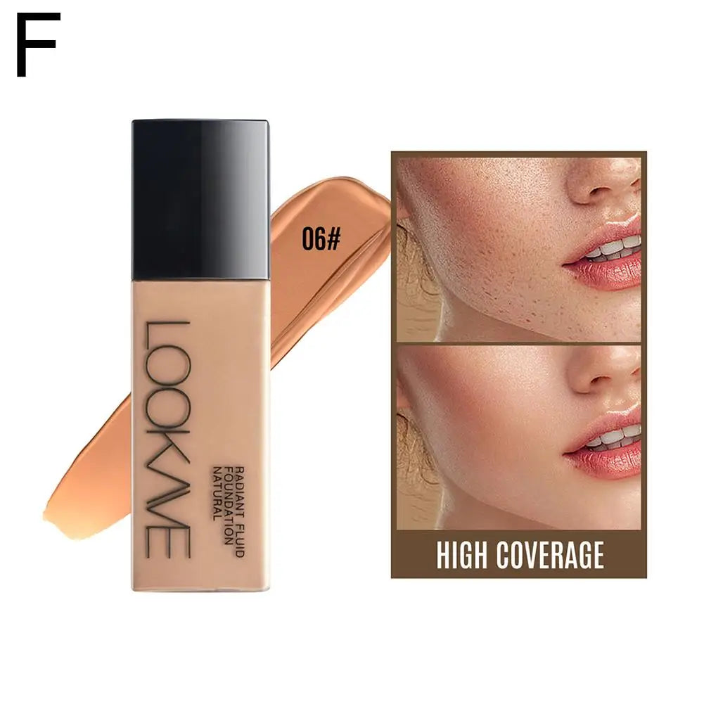 LOOKAVE Liquid Foundation –  Matte & Moisturizing