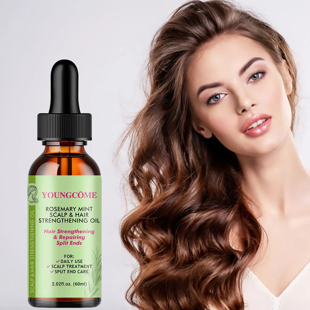 Rosemary Mint Hair Growth Oil – Moisturizing Care