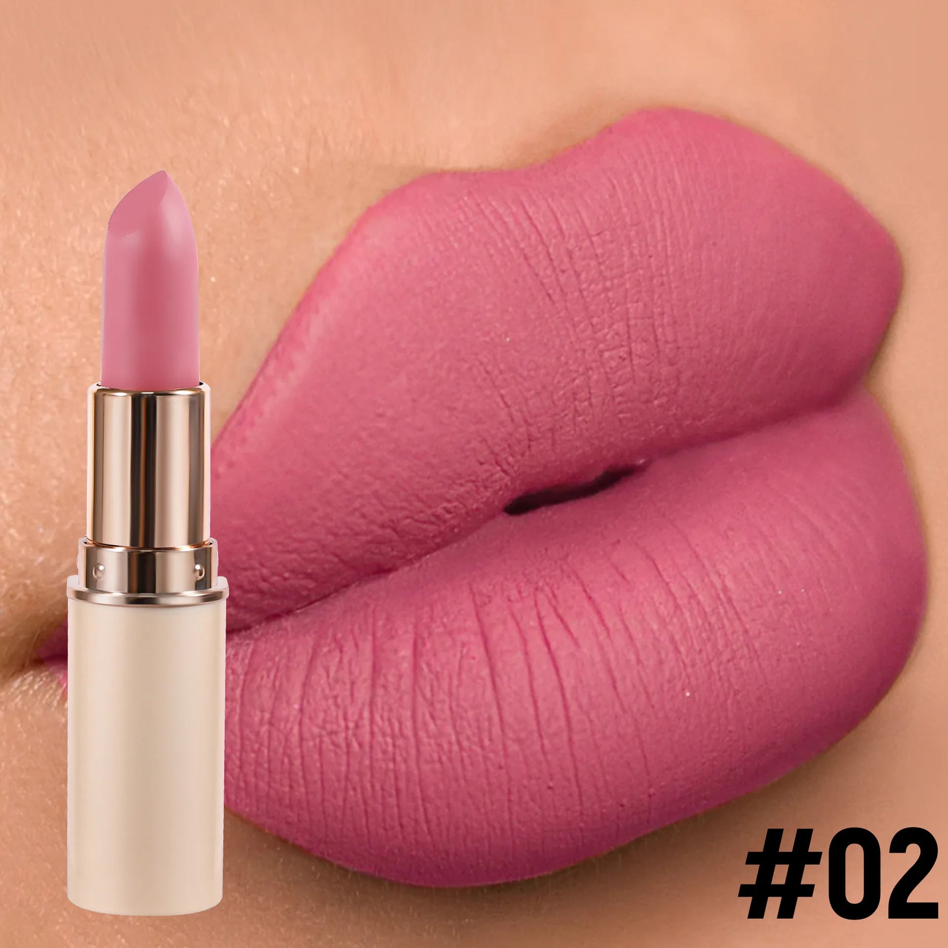 Velvet Matte Lipsticks – 8 Shades, Waterproof