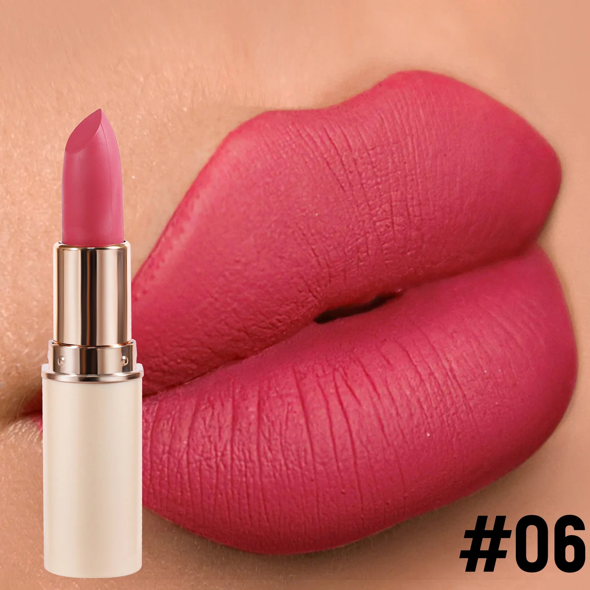 Velvet Matte Lipsticks – 8 Shades, Waterproof