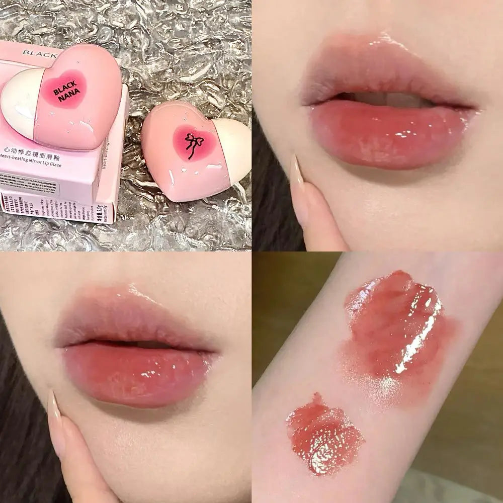 Black Nana Lip Gloss – Heart Shaped Lip Glaze