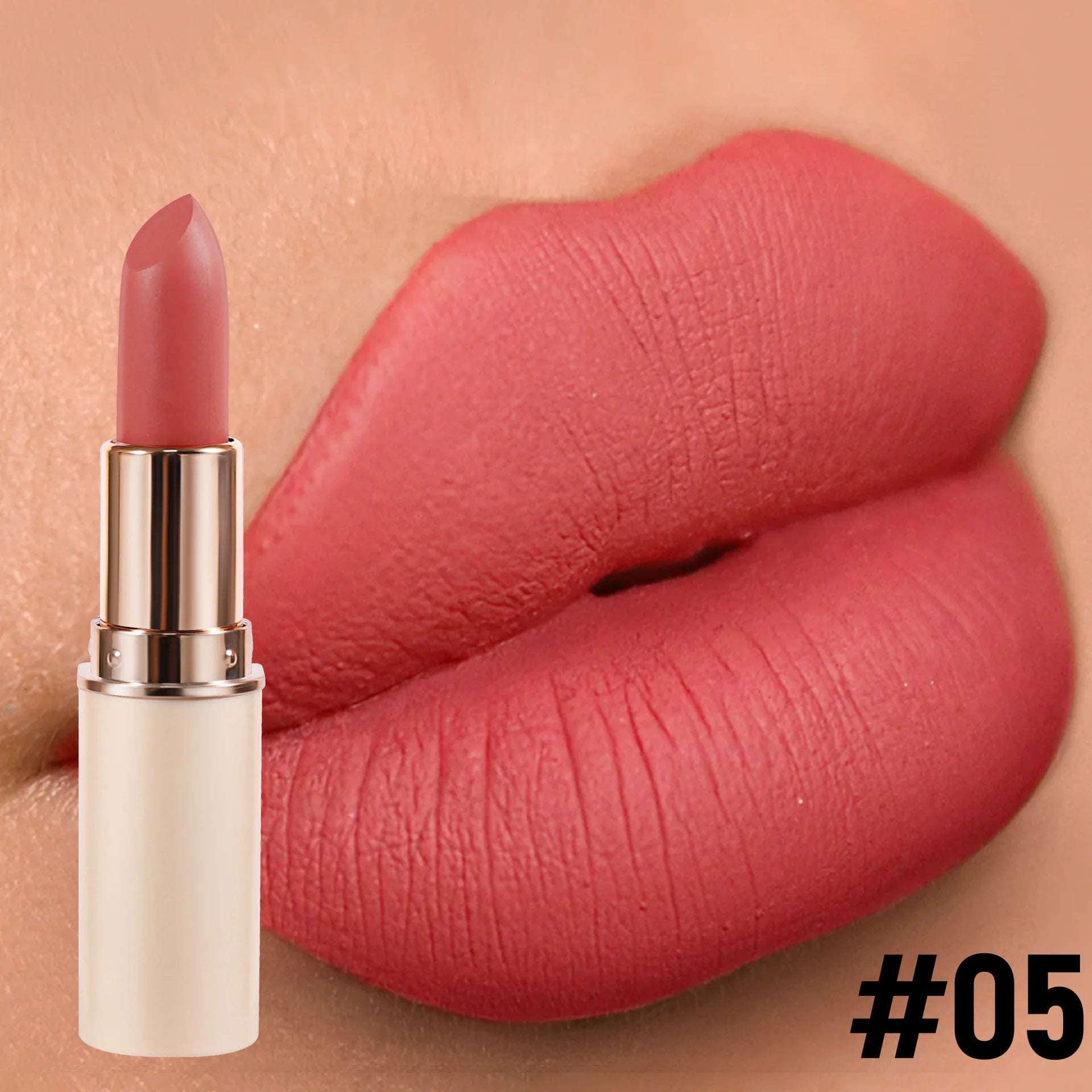 Velvet Matte Lipsticks – 8 Shades, Waterproof